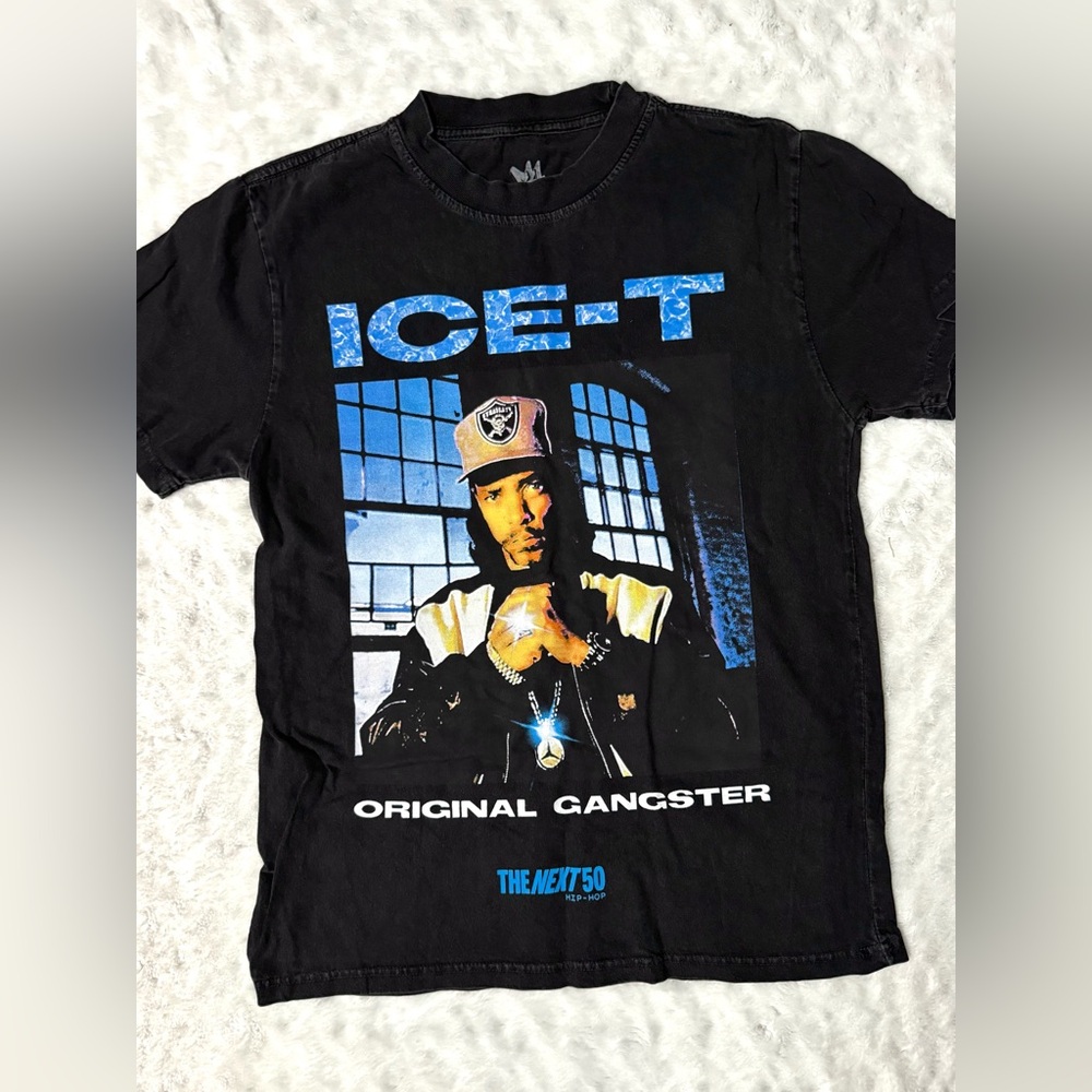 NWOT- LEGENDS APPAREL Ice-T Original Gangster Rap Cotton Graphic Tee Shirt
